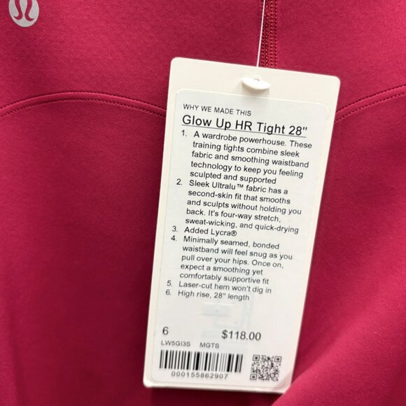 lululemon Glow Up™ Super-High-Rise Tight 28" - Picture 4 of 4
